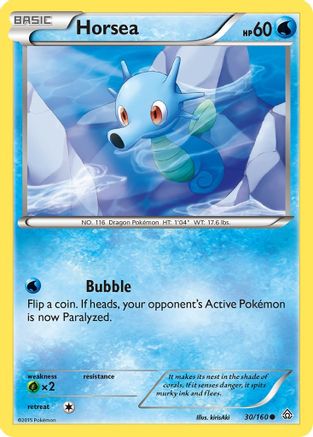 Horsea (30/160) [XY: Primal Clash] - Trinity Hobby