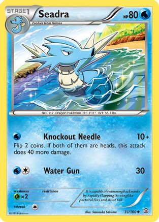 Seadra (31/160) [XY: Primal Clash] - Trinity Hobby