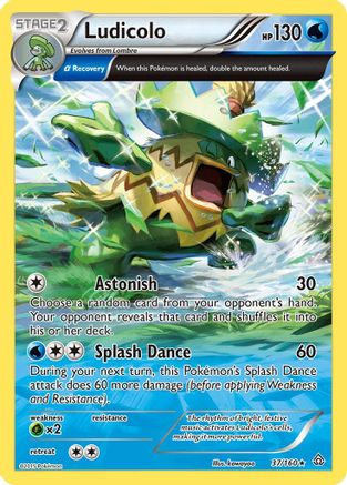 Ludicolo (37/160) [XY: Primal Clash] - Trinity Hobby