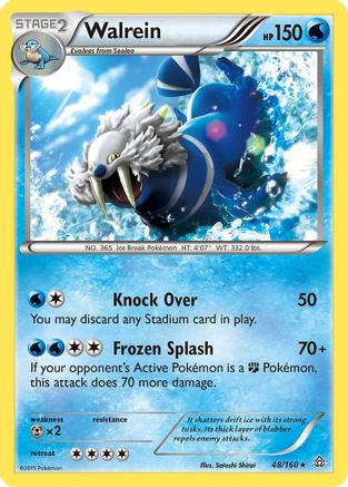 Walrein (48/160) [XY: Primal Clash] - Trinity Hobby