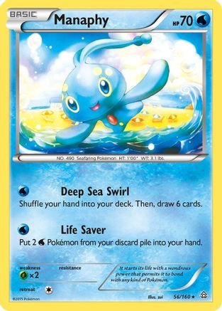 Manaphy (56/160) [XY: Primal Clash] - Trinity Hobby
