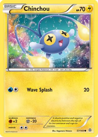 Chinchou (57/160) [XY: Primal Clash] - Trinity Hobby