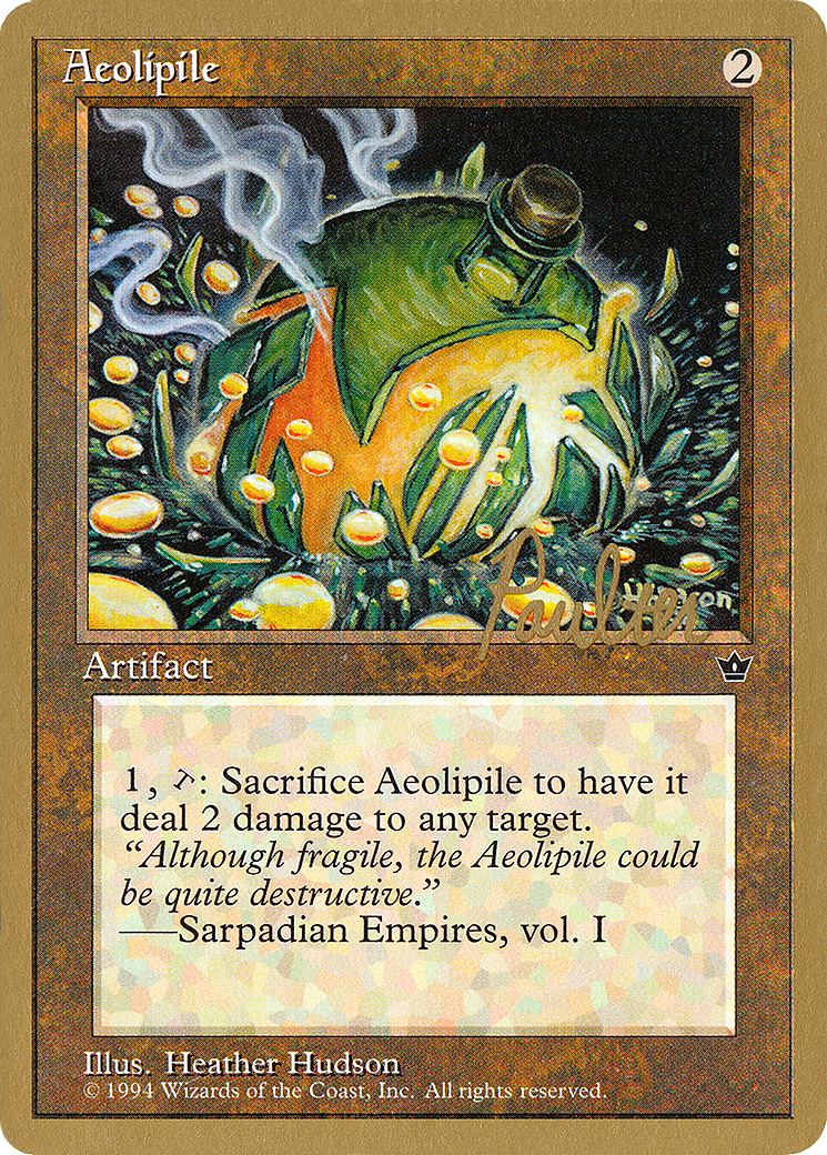 Aeolipile (Preston Poulter) [Pro Tour Collector Set] - Trinity Hobby