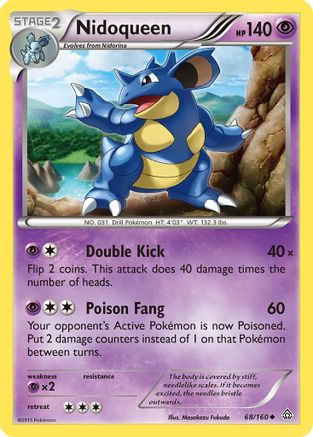 Nidoqueen (68/160) [XY: Primal Clash] - Trinity Hobby