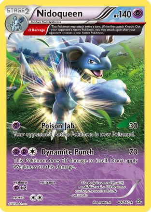 Nidoqueen (69/160) [XY: Primal Clash] - Trinity Hobby