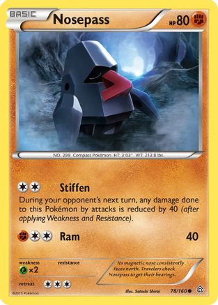 Nosepass (78/160) [XY: Primal Clash] - Trinity Hobby
