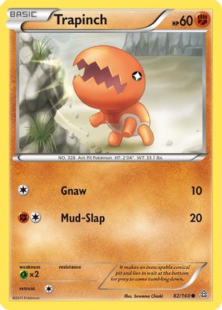 Trapinch (82/160) [XY: Primal Clash] - Trinity Hobby