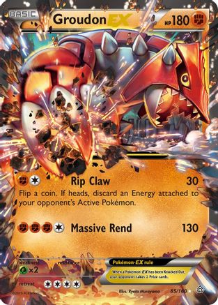 Groudon EX (85/160) [XY: Primal Clash] - Trinity Hobby