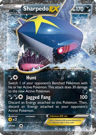 Sharpedo EX (91/160) [XY: Primal Clash] - Trinity Hobby