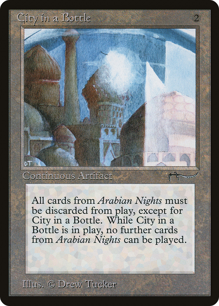 City in a Bottle [Arabian Nights] - Trinity Hobby