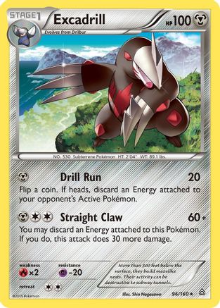 Excadrill (96/160) [XY: Primal Clash] - Trinity Hobby