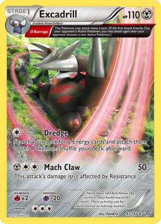 Excadrill (97/160) [XY: Primal Clash] - Trinity Hobby