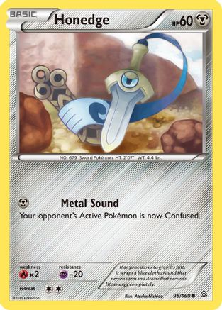 Honedge (98/160) [XY: Primal Clash] - Trinity Hobby