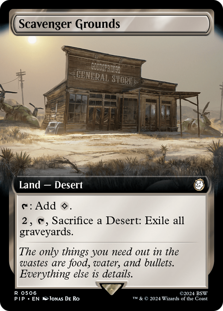 Scavenger Grounds (Extended Art) [Fallout] - Trinity Hobby