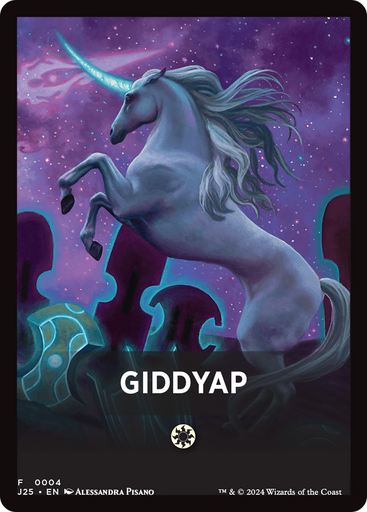 Giddyap Theme Card [Foundations Jumpstart Front Cards] - Trinity Hobby