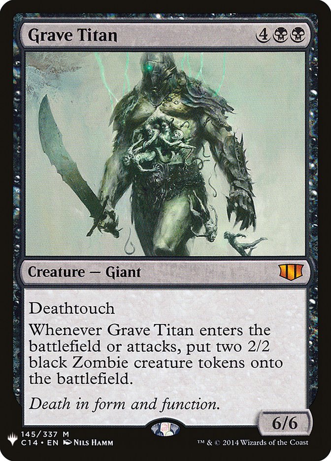 Grave Titan [Mystery Booster] - Trinity Hobby