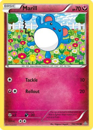Marill (102/160) [XY: Primal Clash] - Trinity Hobby