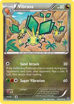 Vibrava (109/160) [XY: Primal Clash] - Trinity Hobby