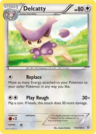 Delcatty (114/160) [XY: Primal Clash] - Trinity Hobby