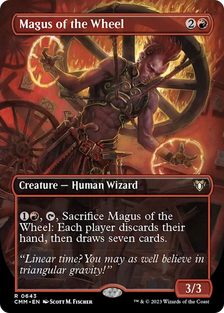 Magus of the Wheel (Borderless Alternate Art) [Commander Masters] - Trinity Hobby