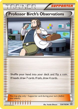 Professor Birch's Observations (134/160) [XY: Primal Clash] - Trinity Hobby
