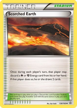 Scorched Earth (138/160) [XY: Primal Clash] - Trinity Hobby