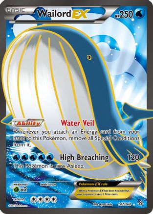 Wailord EX (147/160) [XY: Primal Clash] - Trinity Hobby