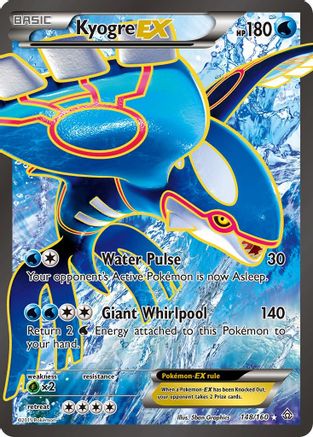 Kyogre EX (148/160) [XY: Primal Clash] - Trinity Hobby