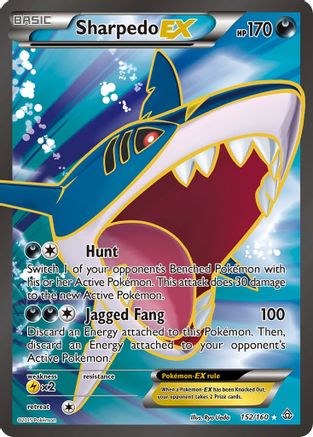 Sharpedo EX (152/160) [XY: Primal Clash] - Trinity Hobby