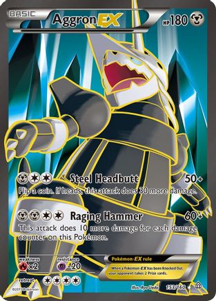 Aggron EX (153/160) [XY: Primal Clash] - Trinity Hobby