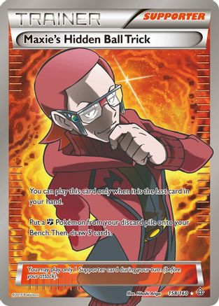 Maxie's Hidden Ball Trick (158/160) [XY: Primal Clash] - Trinity Hobby