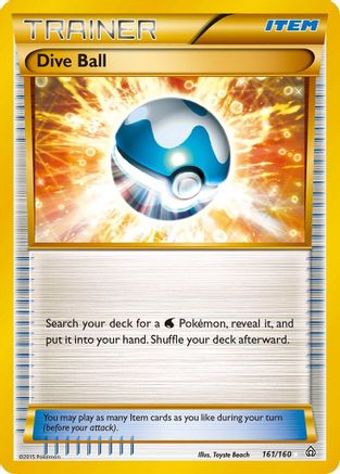Dive Ball (161/160) [XY: Primal Clash] - Trinity Hobby