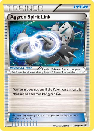 Aggron Spirit Link (123/160) [XY: Primal Clash] - Trinity Hobby