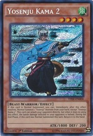Yosenju Kama 2 [THSF-EN004] Secret Rare - Trinity Hobby