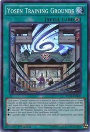 Yosen Training Grounds [THSF-EN008] Super Rare - Trinity Hobby