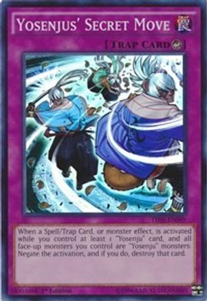 Yosenjus' Secret Move [THSF-EN009] Super Rare - Trinity Hobby