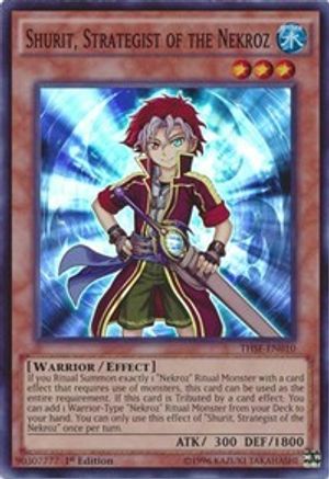 Shurit, Strategist of the Nekroz [THSF-EN010] Super Rare - Trinity Hobby
