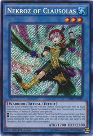 Nekroz of Clausolas [THSF-EN013] Secret Rare - Trinity Hobby