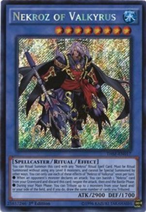 Nekroz of Valkyrus [THSF-EN017] Secret Rare - Trinity Hobby