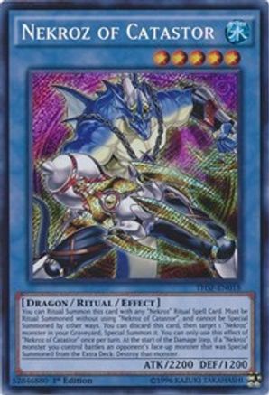 Nekroz of Catastor [THSF-EN018] Secret Rare - Trinity Hobby