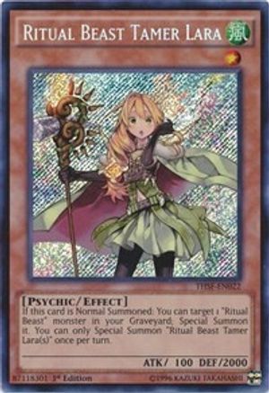 Ritual Beast Tamer Lara [THSF-EN022] Secret Rare - Trinity Hobby