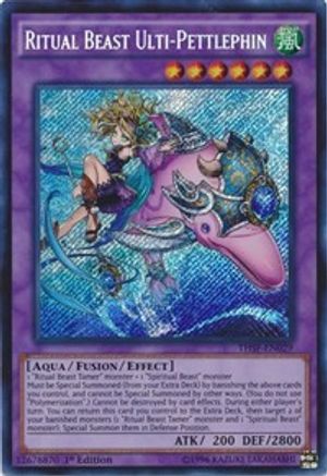 Ritual Beast Ulti-Pettlephin [THSF-EN029] Secret Rare - Trinity Hobby