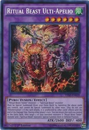 Ritual Beast Ulti-Apelio [THSF-EN028] Secret Rare - Trinity Hobby