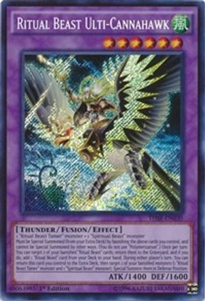 Ritual Beast Ulti-Cannahawk [THSF-EN030] Secret Rare - Trinity Hobby