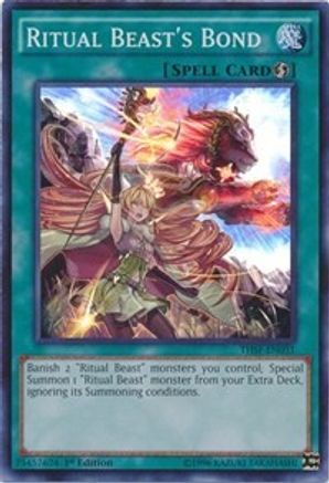 Ritual Beast's Bond [THSF-EN031] Super Rare - Trinity Hobby