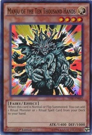 Manju of the Ten Thousand Hands [THSF-EN033] Super Rare - Trinity Hobby