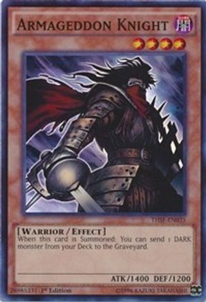 Armageddon Knight [THSF-EN035] Super Rare - Trinity Hobby