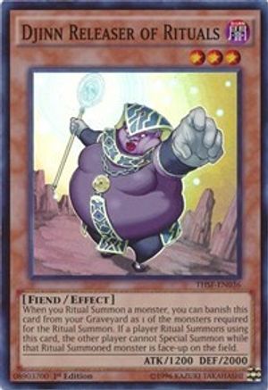 Djinn Releaser of Rituals [THSF-EN036] Super Rare - Trinity Hobby