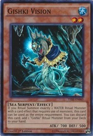Gishki Vision [THSF-EN045] Super Rare - Trinity Hobby
