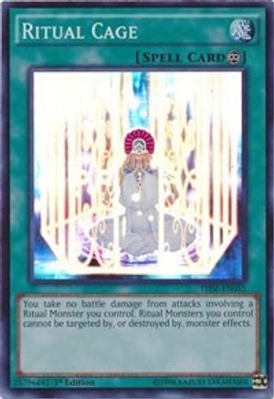 Ritual Cage [THSF-EN055] Super Rare - Trinity Hobby